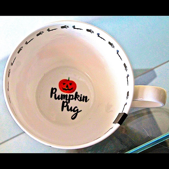 PORTOBELLO BY DESIGN MUG PUMPKIN PUG 🎃 HALLOWEEN - Picture 5 of 6